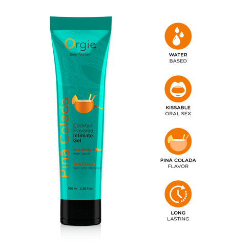 Orgie Lube Tube Cocktail Pina Colada